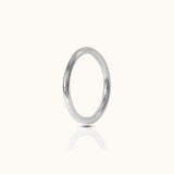 Classic Clicker 8mm Titanium Hinged Nap Huggie Hoop Earring No need to take off by Doviana