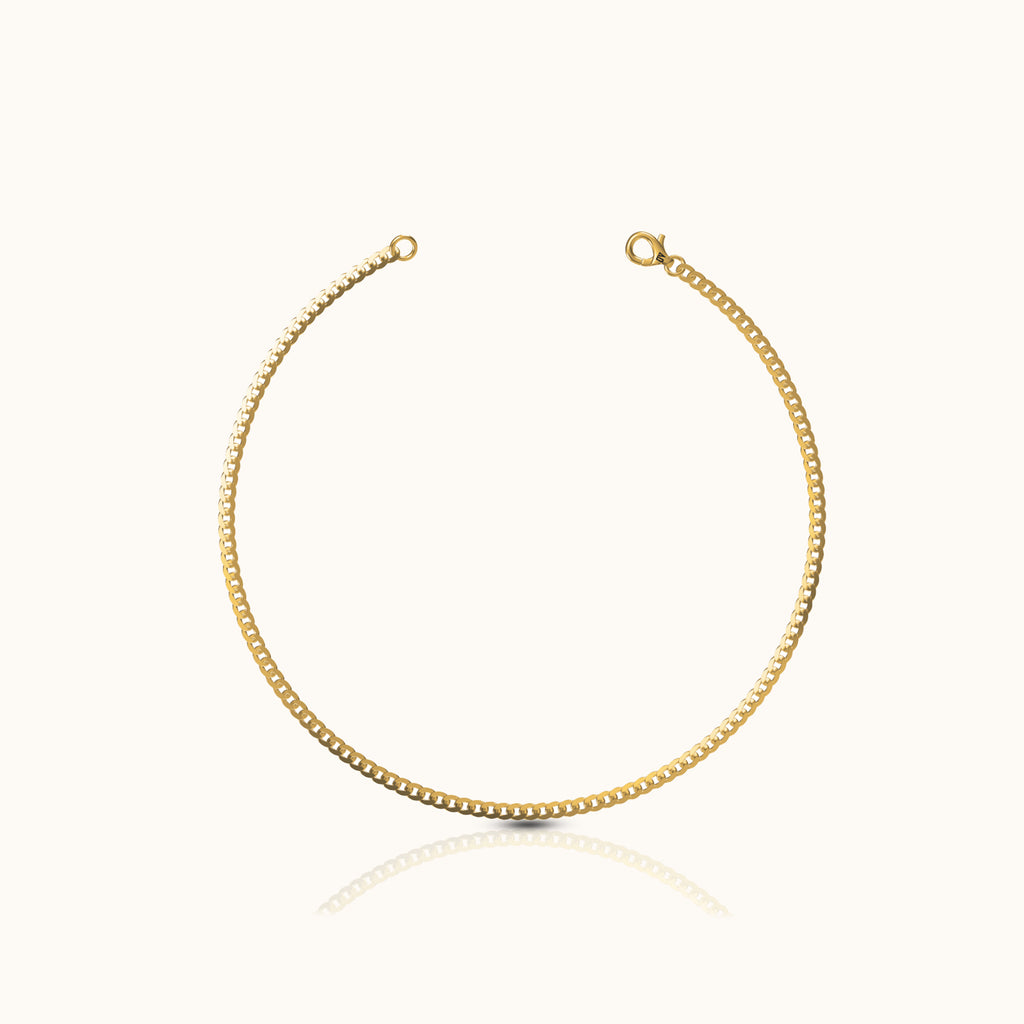 Dainty Cuban Chain Anklet