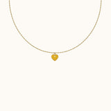 Eternal Love Heart Pendant Necklace Friendship Lovers Valentine Day by Doviana